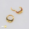 GOTHIC BAT ENAMEL WINGS SEPTUM CLICKER RING 316L SURGICAL STEEL
